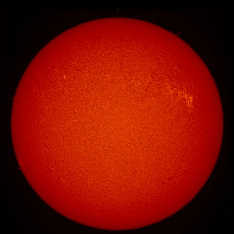 Image of Sun's chromosphere