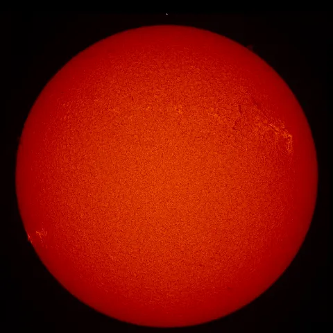 Image of Sun's chromosphere