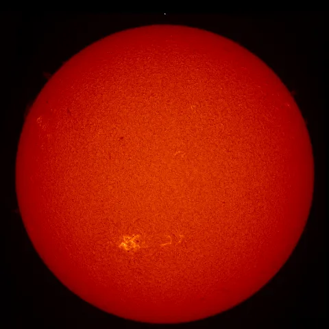 Image of Sun's chromosphere