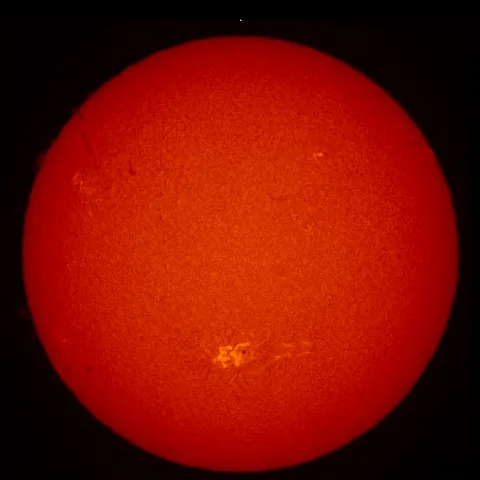 Image of Sun's chromosphere