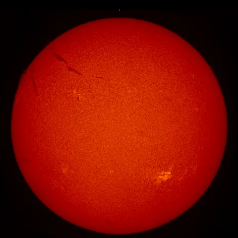 Image of Sun's chromosphere