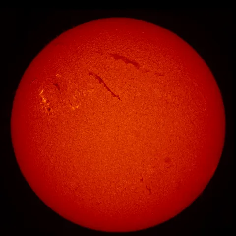 Image of Sun's chromosphere