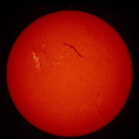 Image of Sun's chromosphere