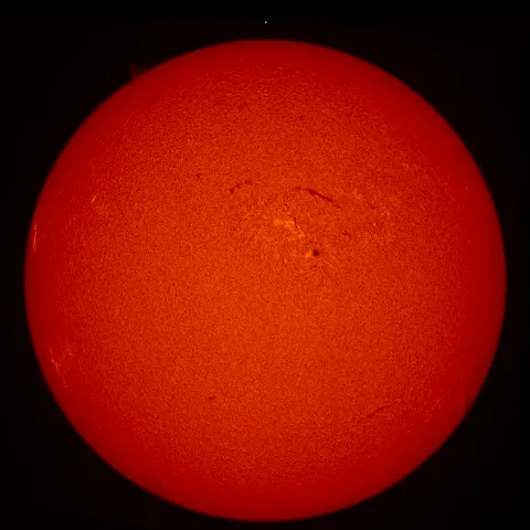 Image of Sun's chromosphere