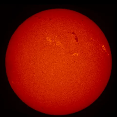 Image of Sun's chromosphere