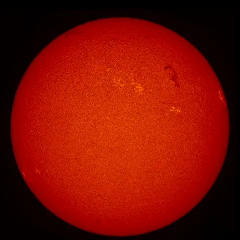 Image of Sun's chromosphere