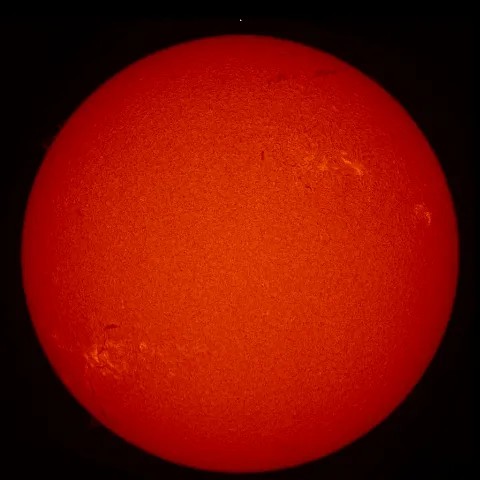 Image of Sun's chromosphere