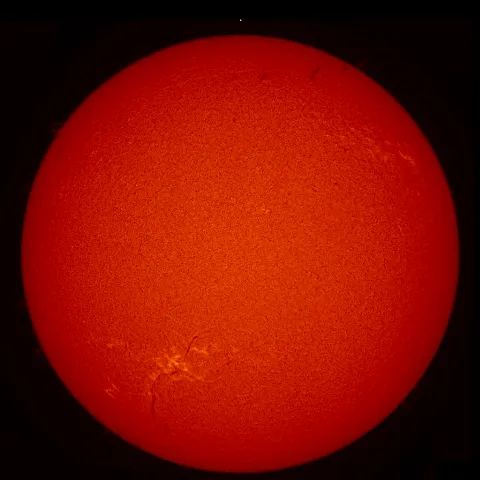 Image of Sun's chromosphere