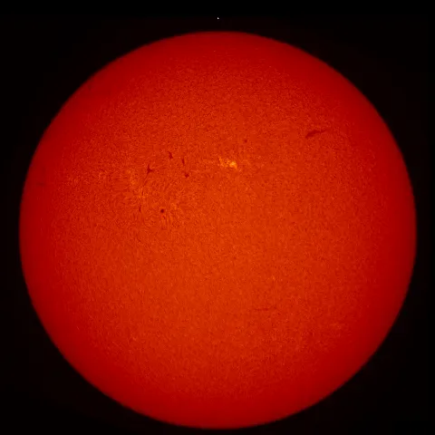 Image of Sun's chromosphere