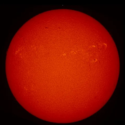 Image of Sun's chromosphere