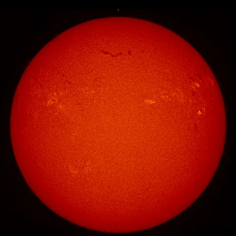 Image of Sun's chromosphere