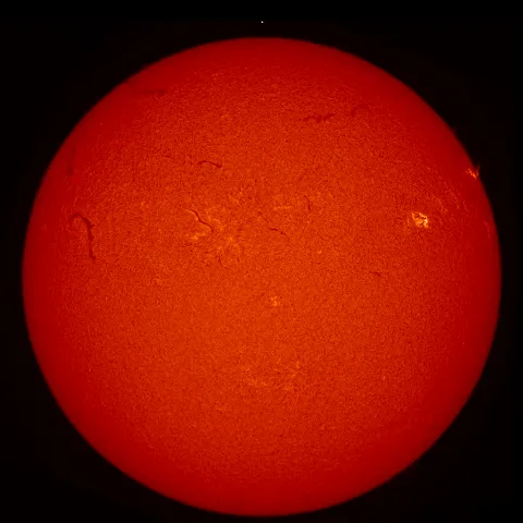 Image of Sun's chromosphere