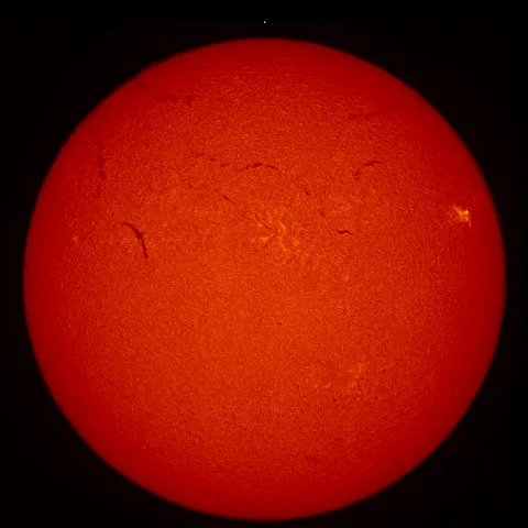 Image of Sun's chromosphere