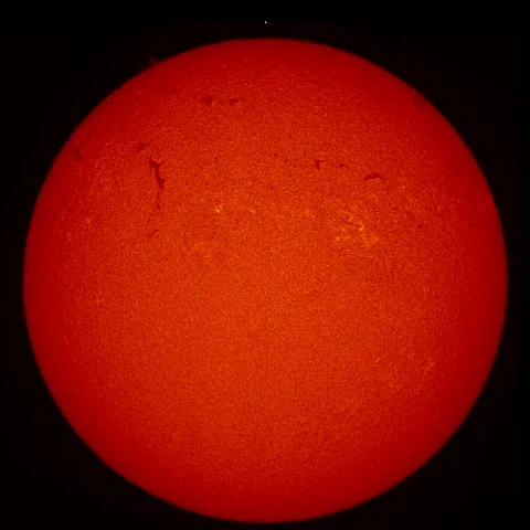 Image of Sun's chromosphere