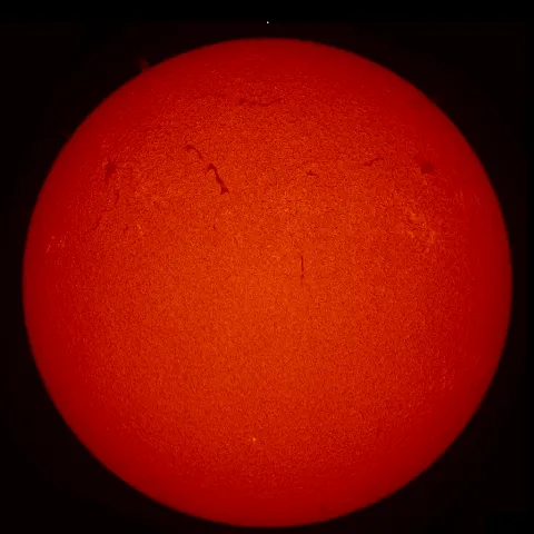 Image of Sun's chromosphere