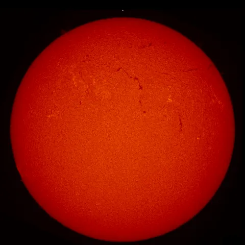 Image of Sun's chromosphere