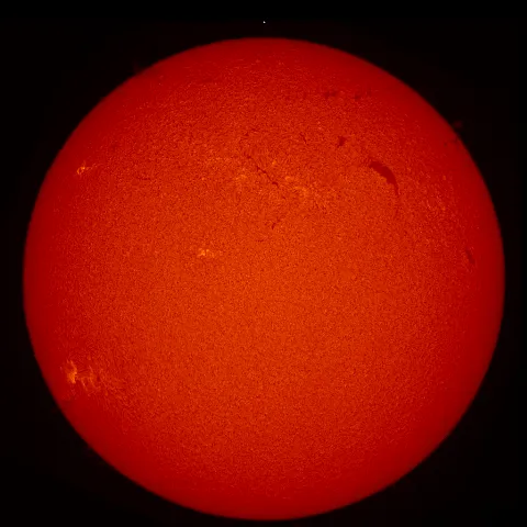 Image of Sun's chromosphere