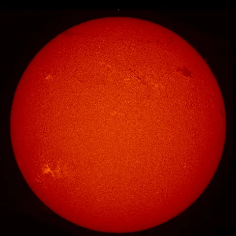 Image of Sun's chromosphere