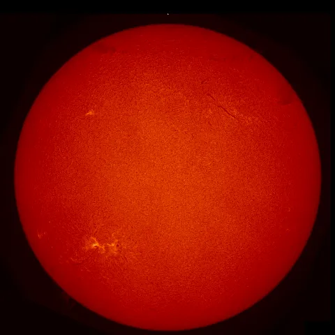 Image of Sun's chromosphere