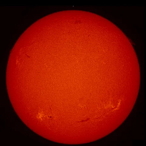 Image of Sun's chromosphere