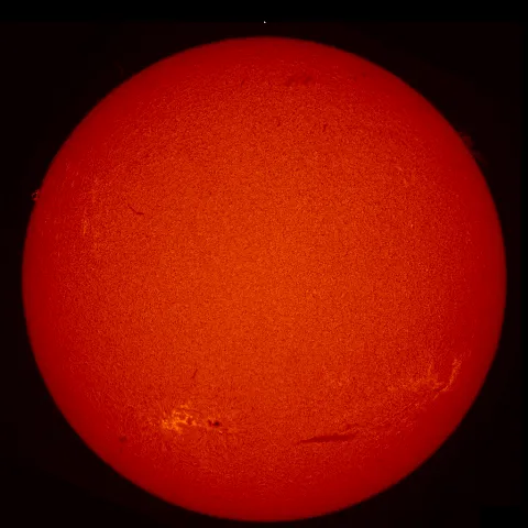 Image of Sun's chromosphere