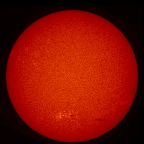 Image of Sun's chromosphere