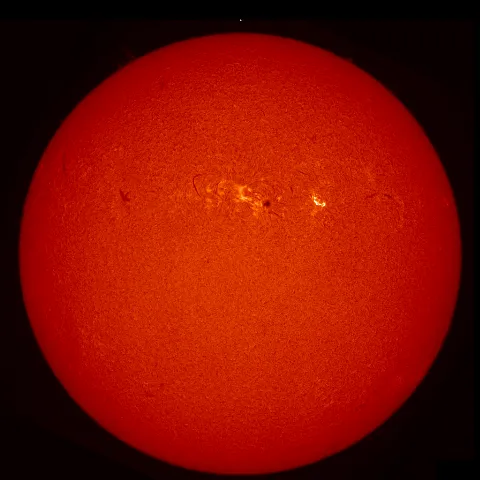 Image of Sun's chromosphere