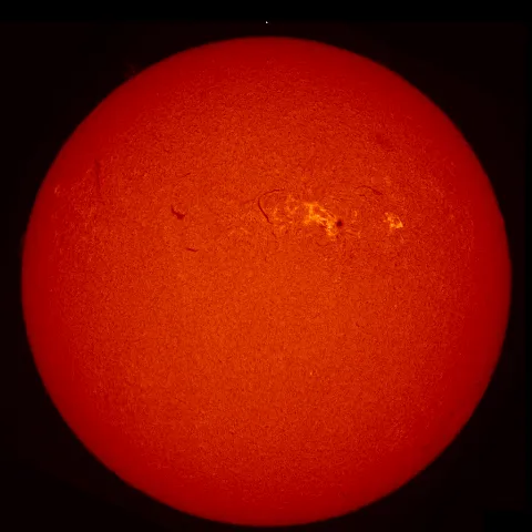 Image of Sun's chromosphere