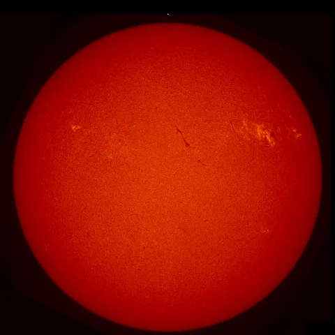 Image of Sun's chromosphere