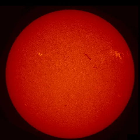 Image of Sun's chromosphere