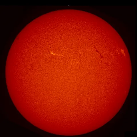 Image of Sun's chromosphere