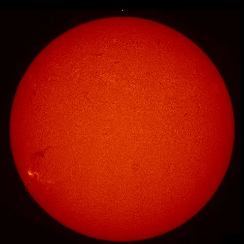 Image of Sun's chromosphere