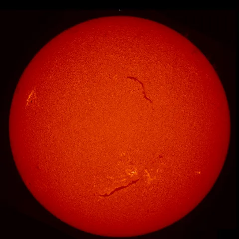 Image of Sun's chromosphere