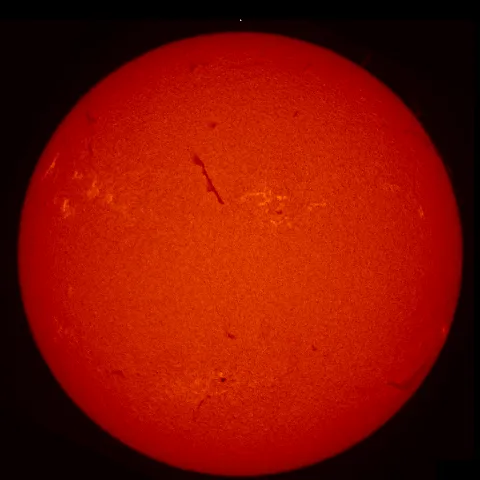 Image of Sun's chromosphere