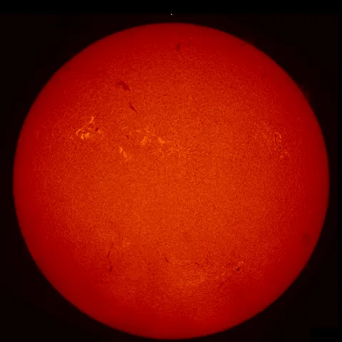 Image of Sun's chromosphere