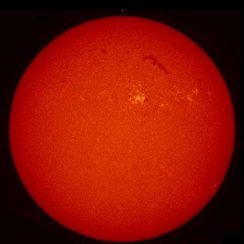 Image of Sun's chromosphere