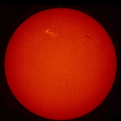 Image of Sun's chromosphere