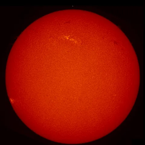 Image of Sun's chromosphere