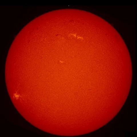 Image of Sun's chromosphere