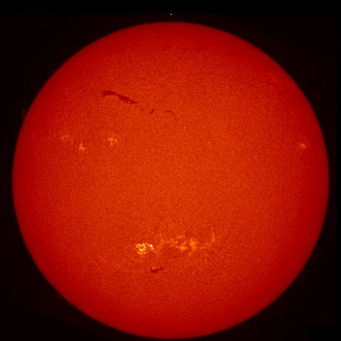 Image of Sun's chromosphere