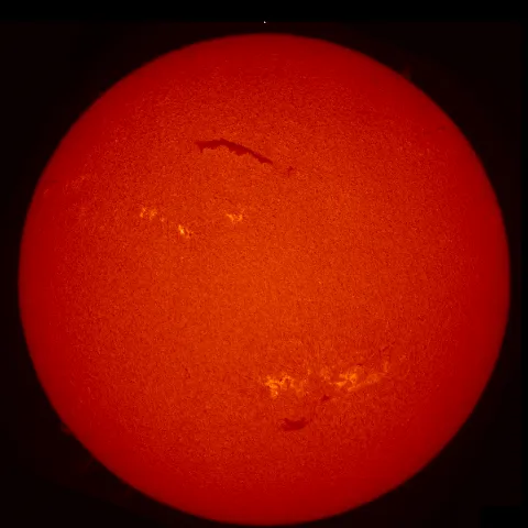 Image of Sun's chromosphere