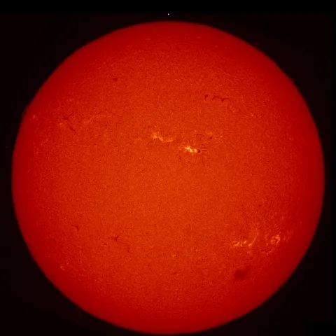 Image of Sun's chromosphere