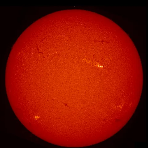 Image of Sun's chromosphere