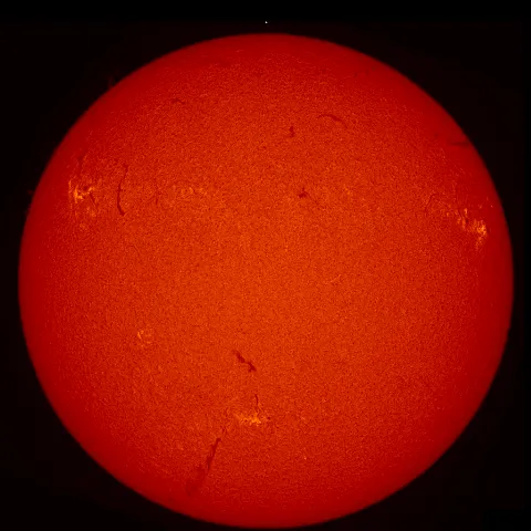 Image of Sun's chromosphere