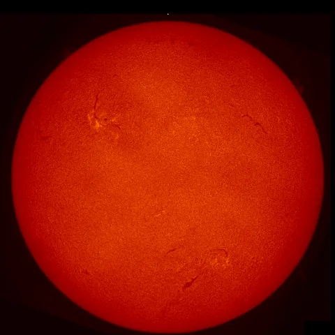 Image of Sun's chromosphere