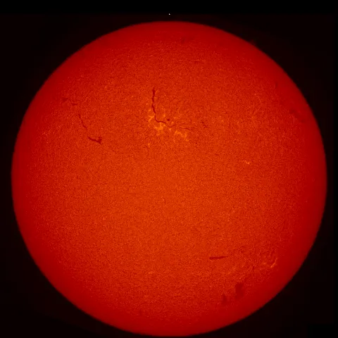 Image of Sun's chromosphere