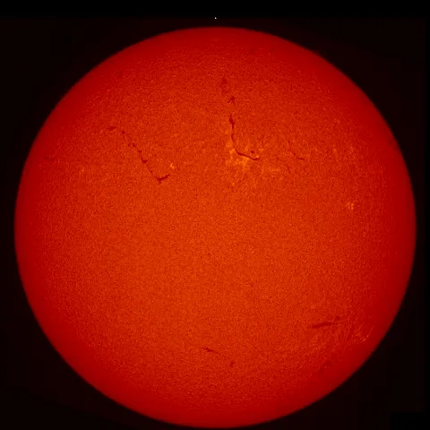 Image of Sun's chromosphere