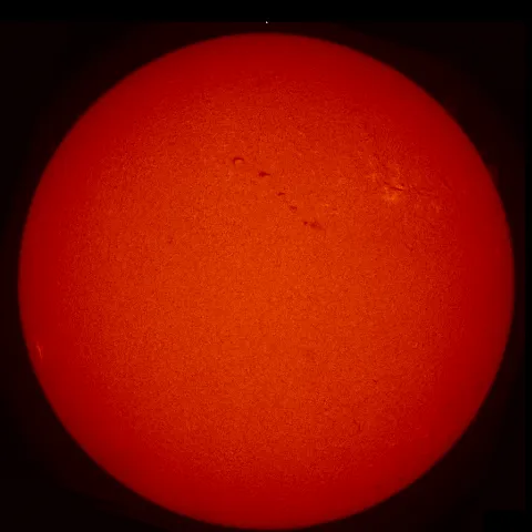 Image of Sun's chromosphere