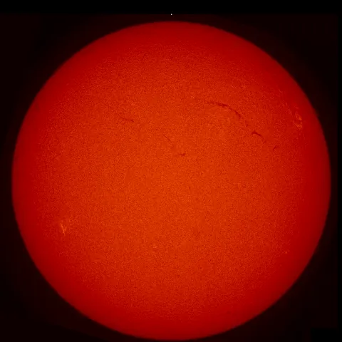 Image of Sun's chromosphere