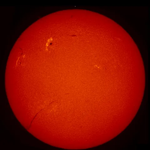 Image of Sun's chromosphere